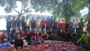 Ekonomi Baru SAD Merangin, GP Ansor dan YPM Latih Budidaya Ikan di DAM Betuk